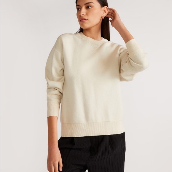 Everlane White Long Sleeve - Picture 1 of 4